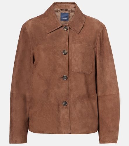 S Max Mara Giacca camicia in suede - 'S Max Mara - Modalova