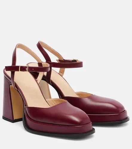 Malasana 95 leather slingback pumps - Souliers Martinez - Modalova