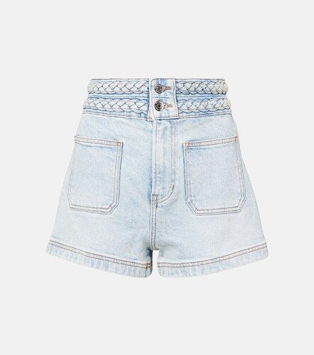 Elijah high-rise denim shorts - Veronica Beard - Modalova