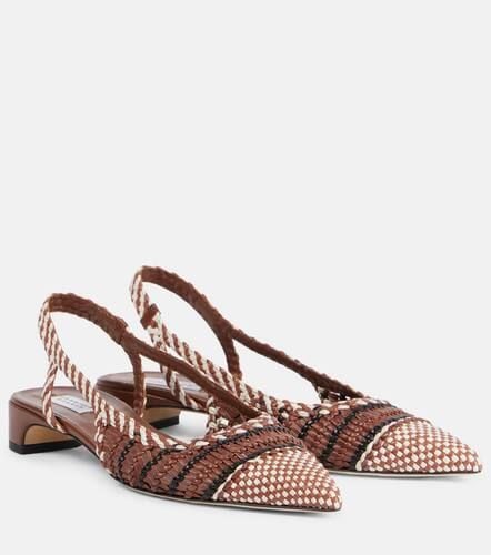 Perro braided leather slingback pumps - Gabriela Hearst - Modalova