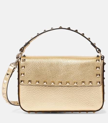 Rockstud Mini metallic leather shoulder bag - Valentino Garavani - Modalova