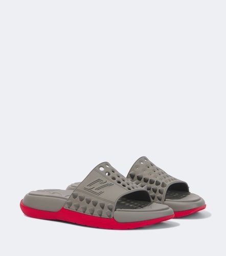 Take It Easy perforated spiked slides - Christian Louboutin - Modalova
