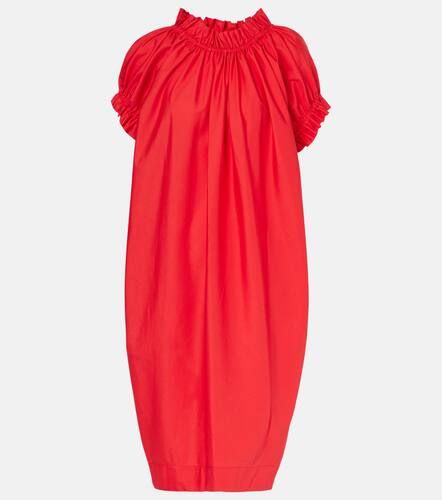 Puff-sleeve ruffled cotton midi dress - Simone Rocha - Modalova