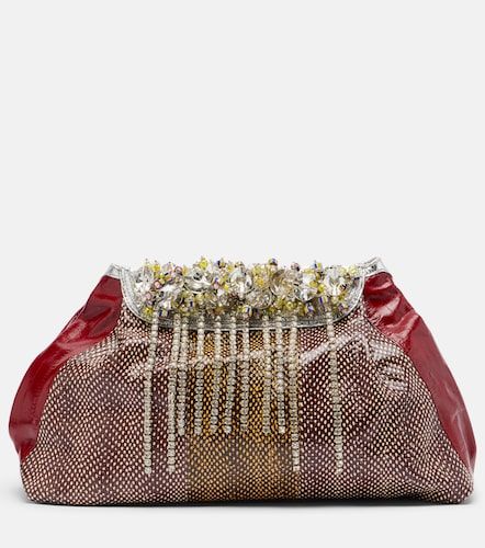 Borsa a tracolla Blossom Small in vernice - Dries Van Noten - Modalova