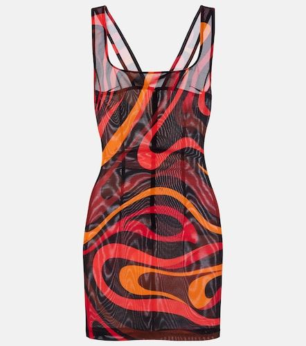 Pucci Marmo draped minidress - Pucci - Modalova