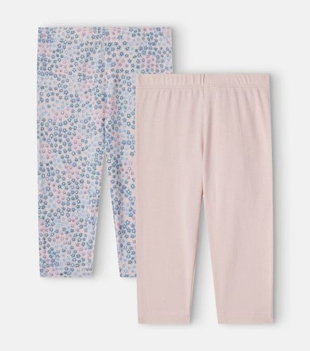 Bebé - set de 2 leggings Jules de jersey de algodón - Wheat - Modalova