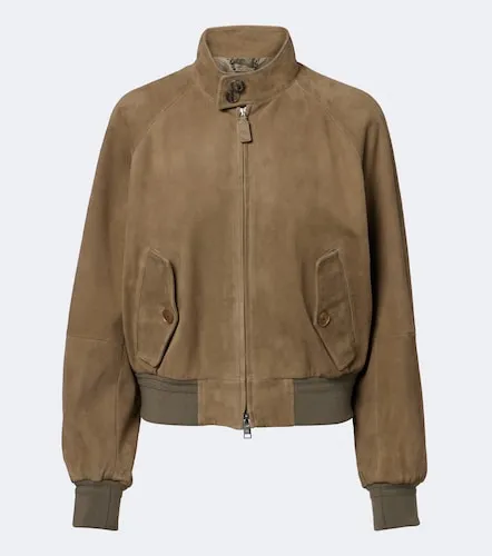 Chaqueta bomber de ante - Ralph Lauren Collection - Modalova