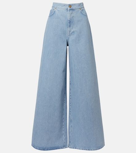 Jeans a gamba larga e vita alta - Max Mara - Modalova