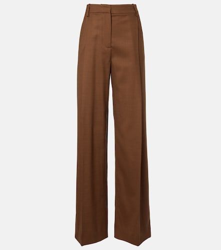 Wool wide-leg pants - Oscar de la Renta - Modalova