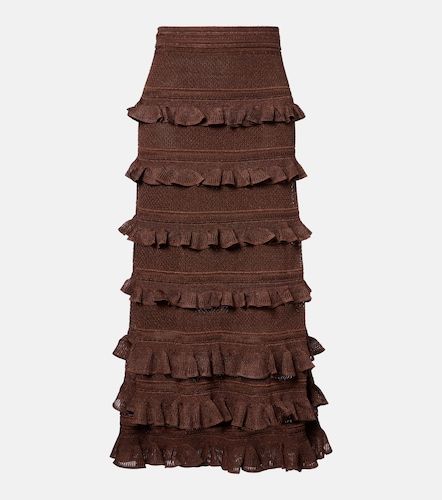 Gonna lunga Hypnotic con ruches - Zimmermann - Modalova
