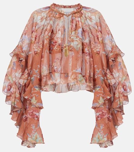 Blusa Awaken in cotone e seta - Zimmermann - Modalova