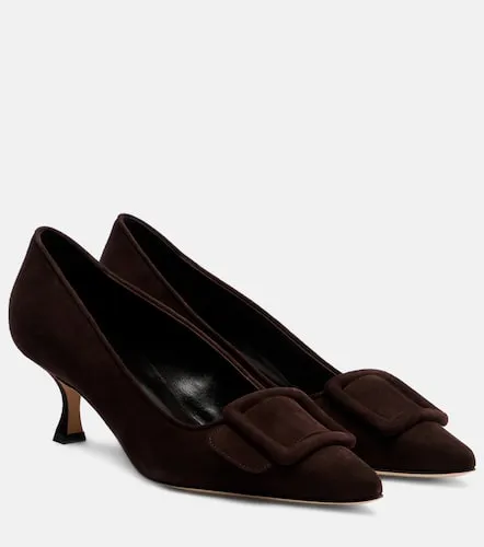 Maysale 50 suede pumps - Manolo Blahnik - Modalova
