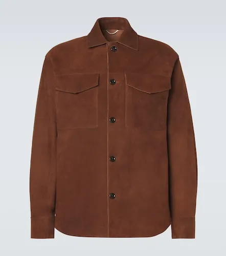 Lardini Sobrecamisa de ante - Lardini - Modalova