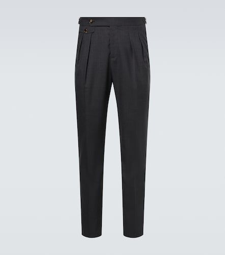 Virgin wool straight pants - Brunello Cucinelli - Modalova
