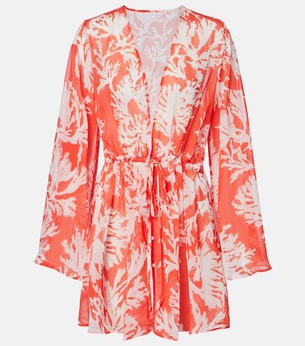 Caftán Chloe de georgette floral - Alexandra Miro - Modalova