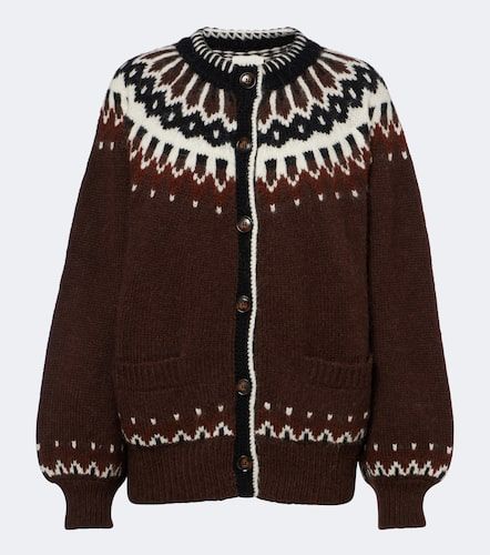 Dôen Cardigan Hue Fair Isle in misto alpaca e lana - Doen - Modalova