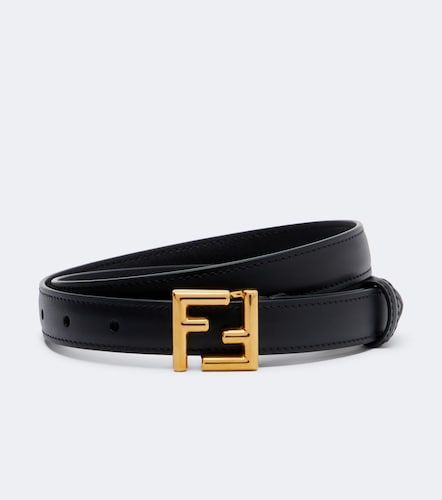 Fendi Cintura FF in pelle - Fendi - Modalova
