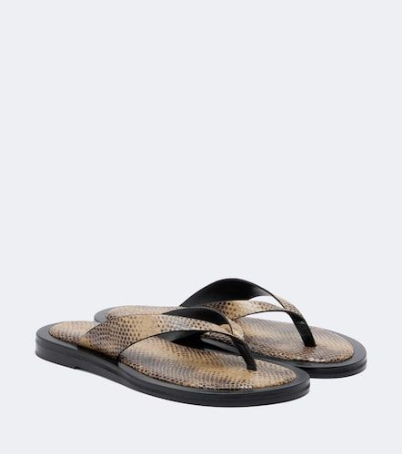 Sandalias Marcelle de piel grabada - A.Emery - Modalova