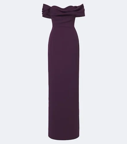 Carolina Herrera Sofia crepe gown - Carolina Herrera - Modalova