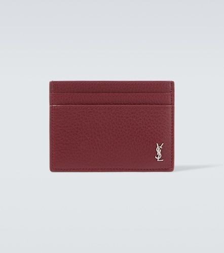 Tiny Cassandre leather card holder - Saint Laurent - Modalova