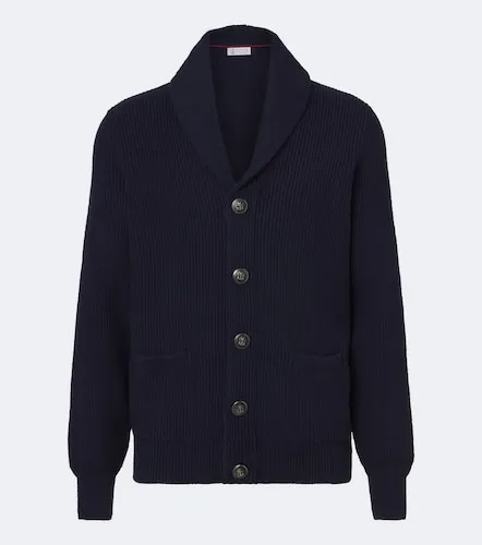 Cardigan in cotone - Brunello Cucinelli - Modalova