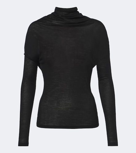 Victoria Beckham Draped jersey top - Victoria Beckham - Modalova
