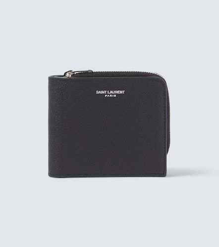 East/West leather wallet - Saint Laurent - Modalova