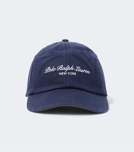 Gorra de sarga de algodón con logo - Polo Ralph Lauren - Modalova