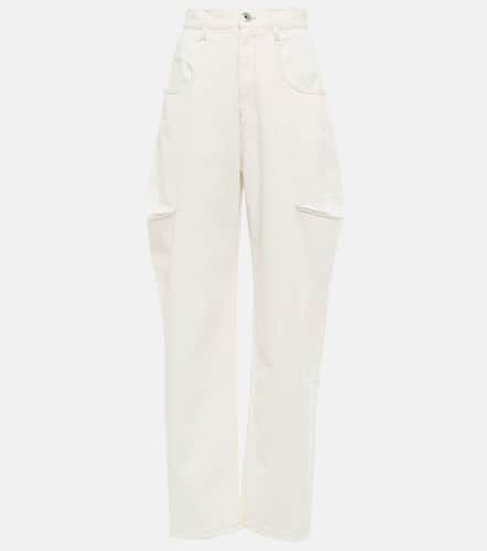 High-rise straight leg jeans - Maison Margiela - Modalova