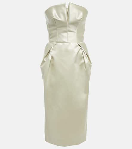 Maison Margiela Satin midi dress - Maison Margiela - Modalova