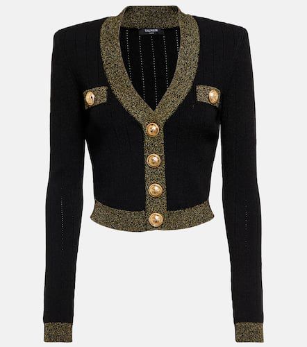 Balmain Cropped cardigan - Balmain - Modalova