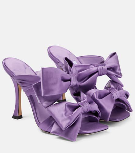 Jimmy Choo Flaca 100 satin mules - Jimmy Choo - Modalova