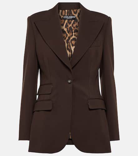 Dolce&Gabbana Cady blazer - Dolce&Gabbana - Modalova