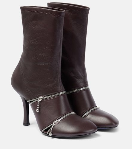 Burberry Botines Peep de piel - Burberry - Modalova