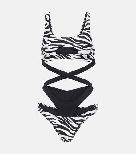 Theresa animal print swimsuit - Reina Olga - Modalova