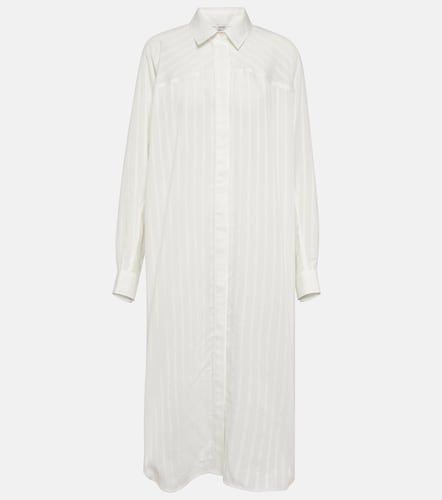 Abito chemisier jacquard a righe - Toteme - Modalova
