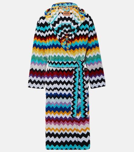 Bata Cyrus de rizo de algodón en zigzag - Missoni - Modalova