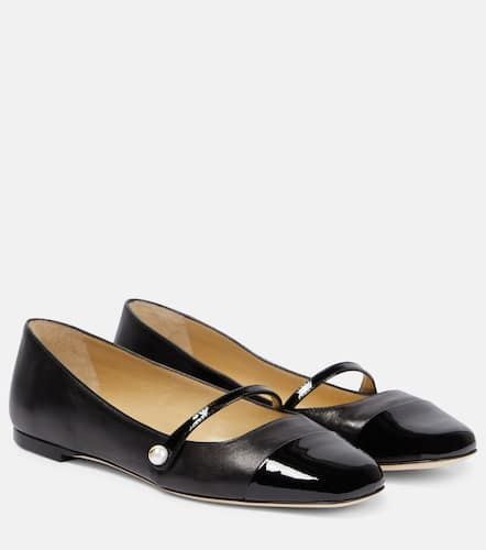 Elisa embellished suede ballet flats - Jimmy Choo - Modalova