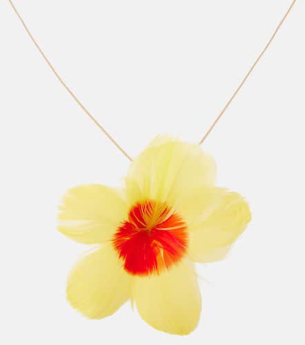 Loewe Hibiscus pendant necklace - Loewe - Modalova