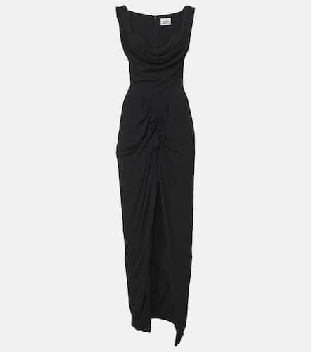 Panther gathered asymmetric maxi dress - Vivienne Westwood - Modalova