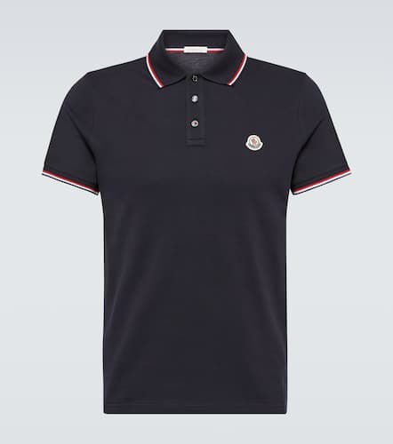 Moncler Cotton piquÃ© polo shirt - Moncler - Modalova