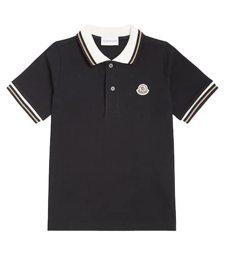 Moncler Enfant Cotton polo shirt - Moncler Enfant - Modalova