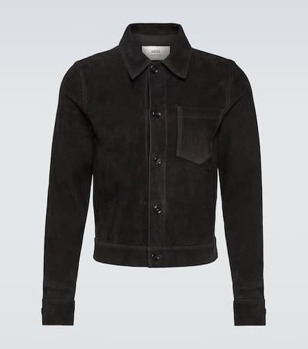 Ami Paris Suede overshirt - Ami Paris - Modalova