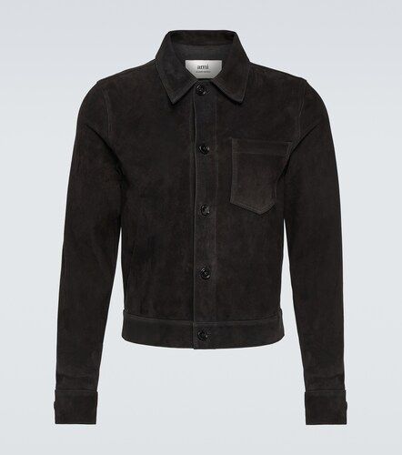 Ami Paris Suede overshirt - Ami Paris - Modalova