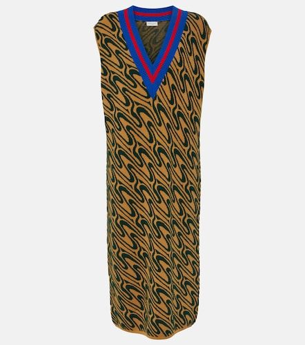 Midikleid aus Jacquard - Dries Van Noten - Modalova