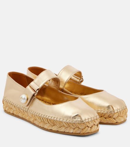 Fayence metallic leather espadrilles - Jimmy Choo - Modalova