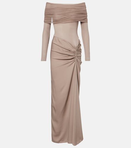 Sonora off-shoulder jersey gown - Christopher Esber - Modalova