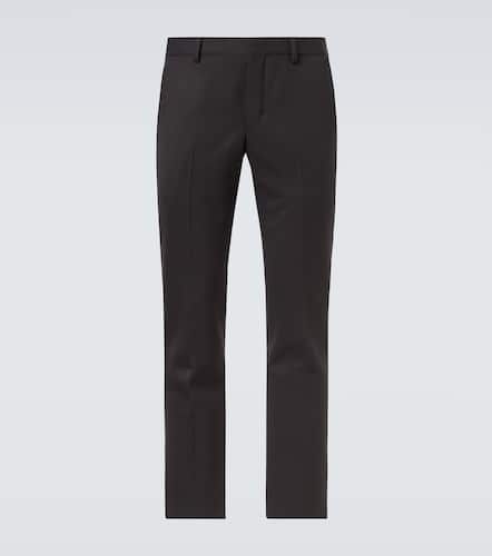 Prada Virgin wool straight pants - Prada - Modalova