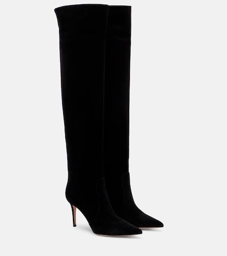 Botas altas Hansen 85 de ante - Gianvito Rossi - Modalova