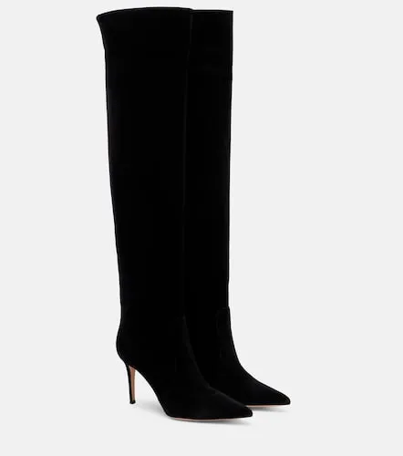 Hansen 85 suede knee-high boots - Gianvito Rossi - Modalova